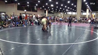 285 lbs Round 2 (6 Team) - Elisha Johnson, Indiana Outlaws vs Jayce Adams, Rio Wrestling Club