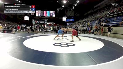 285 lbs Cons. Sub-quarters - Connor Simonds, CO vs Kevin Oswalt, PA