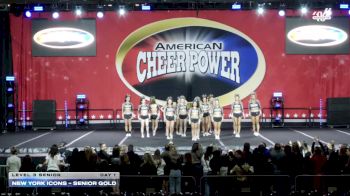 New York Icons - Senior Gold [2026 L3 Senior Day 1] 2026 Cheer Power Grand Nationals