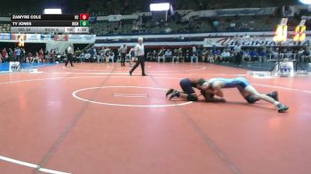 138 lbs Semis & Wb (16 Team) - Ty Jones, Richlands vs Zamyre Cole, Orange County