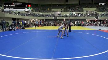 90 lbs Champ. Round 1 - Brae Scott, Thorn Wrestling Club vs Leo Vazquez, Pinnacle