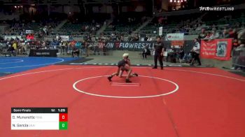 67 lbs Semifinal - Domenic Munaretto, Toss Em Up vs Nicholas Garcia, Unattached