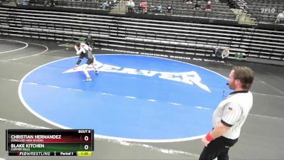 135 lbs Champ. Round 1 - Christian Hernandez, Syracuse High School vs Blake Kitchen, Copper Hills