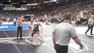 Quarterfinal - Raye Aldag, Lincoln Southeast vs Kaylee Bedsole, Fremont