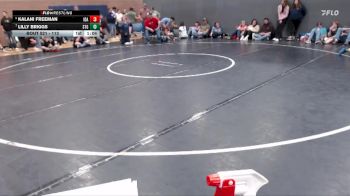 113 lbs Cons. Round 1 - Kalani Freeman, Idaho vs Lilly Briggs, Small Town Grims
