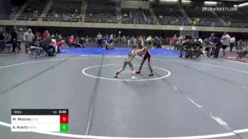 52 lbs Quarterfinal - Merrick Mooney, Stephenson vs Allison Krantz, Newark