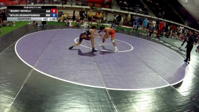 113 lbs Quarters - Manny Novelli, Alaska vs Myles DeGraffenried, South Carolina