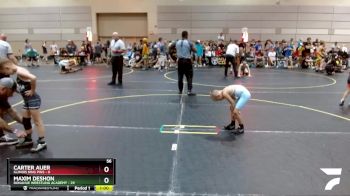 56 lbs Round 2 (6 Team) - Maxim DeShon, Donahue Wrestling Academy vs Carter Auer, Illinois King Pins