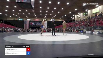 97 kg Round Of 16 - Lucas Sheridan, Army (WCAP) vs Kash Anderson, Colorado Mesa Wrestling Club