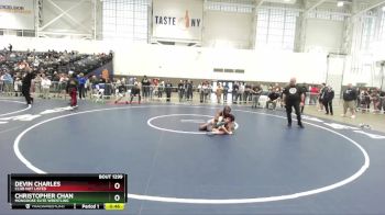 124 lbs Cons. Round 2 - Devin Charles, Club Not Listed vs Christopher Chan, Mongoose Elite Wrestling