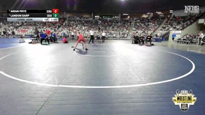 B3A-120 lbs Cons. Semi - Landon Earp, Chandler vs Aidan Frye, Comanche