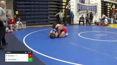 215 lbs R-64 - Payton Cramer, Lake Highland Prep-FL vs Giovanni Tarantella, Central Mountain