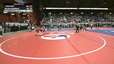 145 lbs Champ. Round 1 - Evie Stahl, Evanston vs Willow Anderson, Tongue River