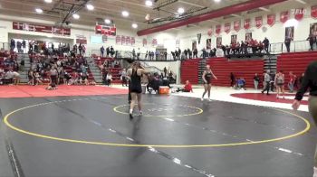 130 lbs Cons. Round 3 - Hailey Wiskus, Dubuque Hempstead vs Alyza Hammer, Clinton