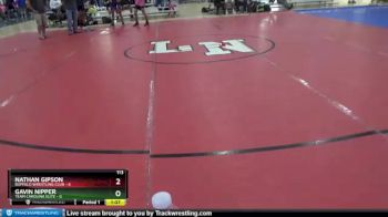 120 lbs Round 1 (6 Team) - Mason Cooper, TEAM CAROLINA ELITE vs Parker Trahan, BUFFALO WRESTLING CLUB