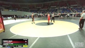 3A-220 lbs Cons. Semi - Tommy Vigue, Coquille/Bandon vs Cooper Clark, Harrisburg