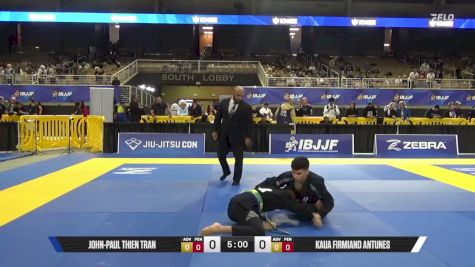 Kaua Firmiano Antunes vs John-Paul Thien Tran 2026 Pan Jiu Jitsu IBJJF Championship