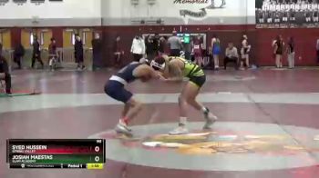 106 lbs Champ. Round 2 - Josiah Maestas, SLAM Academy vs Syed Hussein, Spring Valley