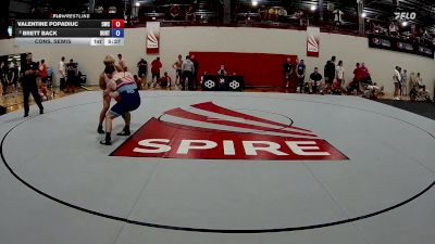 67 kg Cons. Semis - Valentine Popadiuc, 505 Wrestling Club vs Brett Back, Dubuque RTC