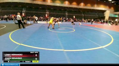 190 lbs Cons. Round 3 - Lonny Hernandez, Culver HS vs Joseph Benavidez, Gregori