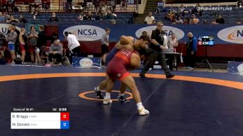 77 kg Consolation - Riley Briggs, Community Youth Center - Concord Campus vs Michael Donato, NMU-OTS