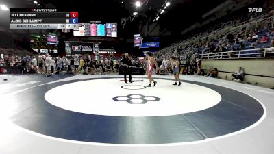 132 lbs Champ. Rd Of 128 - Jett McGuire, IN vs Alois Schlumpf, WI