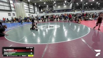 69 lbs Semifinal - Eli Barrett, Grizzly Wrestling Club vs Odin Puckett, VB Fighthouse