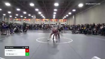 144 lbs Consolation - Andrew Weakly, Springville vs Max Benson, Pleasant Grove