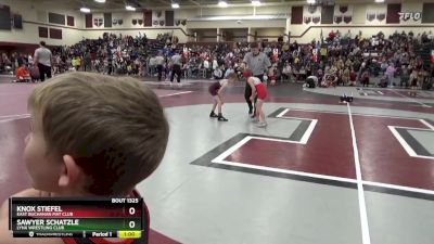 SPW-9 lbs 1st Place Match - Knox Stiefel, East Buchanan Mat Club vs Sawyer Schatzle, Lynx Wrestling Club