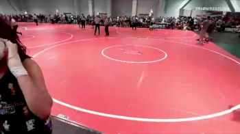 123 lbs Consi Of 8 #2 - Adrianna Lopez, Unattached vs Amara Juarez, Adrenaline