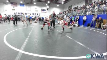 83 lbs Rr Rnd 2 - Tobias Roundtree, ARDMORE TAKEDOWN CLUB vs Grayson Penrod, Little Axe Takedown Club
