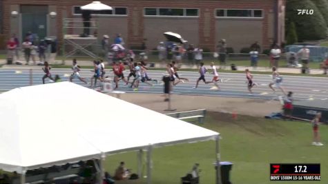 Youth Boys' 1500m, Finals 5 - Age 15-16