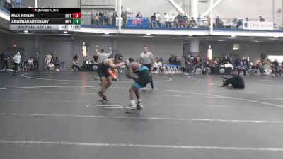 157 lbs Consi Of 32 #2 - Max Nevlin, Buffalo vs Aboubakare Diaby, Drexel - UnAttached
