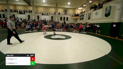 182 lbs Round Of 32 - Tyler Grady, Hingham vs Chase Bailey, Braintree