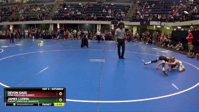 60 lbs Cons. Round 2 - James Luoma, Pursuit Wrestling Minnesota vs Devon Gass, Moen Wrestling Academy