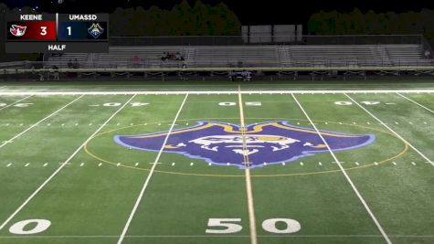 Replay: Keene State vs UMass-Dartmouth | Sep 19 @ 7 PM