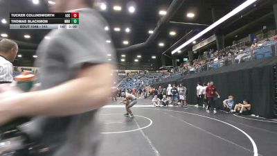 141 lbs Cons. Round 5 - Tucker Collinsworth, Labette Community College vs Thomas Blackmon, Missouri Baptist University