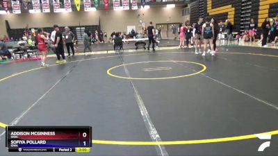 124 lbs Cons. Semi - Addison McGinness, Iowa vs Sofiya Pollard, Iowa