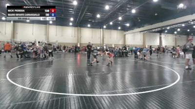 80 lbs Rr Rnd 2 - Nick Perera, Team Perera vs Mauro Infante Carrasquillo, Eagles Wrestling Club