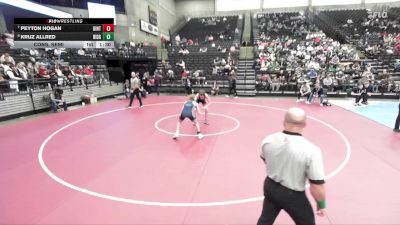 4A 120 lbs Cons. Semi - Kruz Allred, Ridgeline vs Peyton Hogan, Uintah