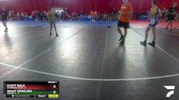 106 lbs Round 1 (4 Team) - Grant Niegelsen, Aquinas 2 vs Wyatt Wald, Cambridge-Isanti