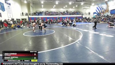 157 lbs Cons. Round 2 - Isaiah Hascall, Gonzaga Prep vs Jack Conrad, University