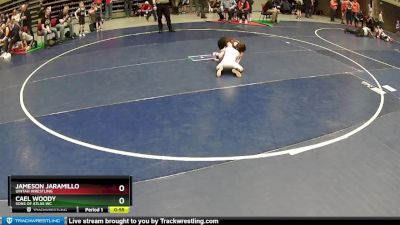 50 lbs Cons. Semi - Jameson Jaramillo, Uintah Wrestling vs Cael Woody, Sons Of Atlas WC