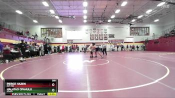 285 lbs Cons. Round 3 - Pierce Hazen, RAY-PEC vs Halatao Ofahulu, STALEY