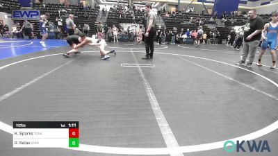 112 lbs Semifinal - Kamden Sparks, Tonkawa Takedown Club vs Robert Salas, Standfast OKC