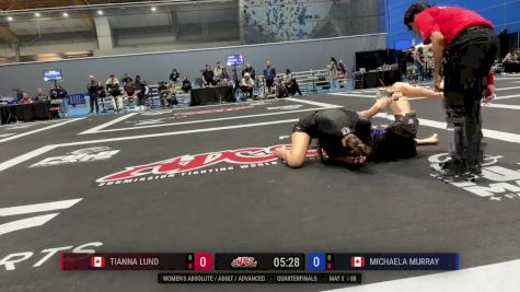 Tianna Lund vs Michaela Murray 2025 ADCC Vancouver Open