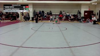 107 lbs Quarterfinal - Rorie Tuffly, Ironwood Ridge High School vs Alannah Simoneaux, Thatcher High School