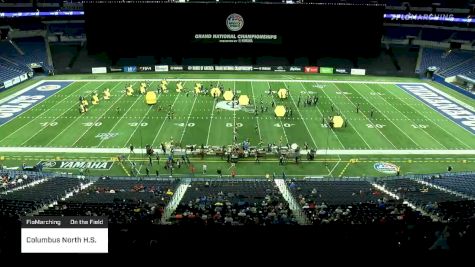 Columbus North H.S. "FloMarching" at 2019 BOA Grand National Championships, pres. by Yamaha