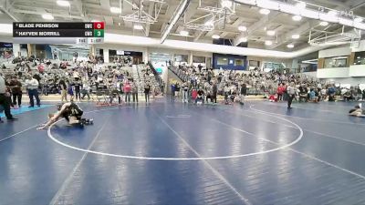 82 lbs Cons. Semi - Hayven Morrill, Champions Wrestling Club vs Blade Pehrson, Delta Wrestling Club