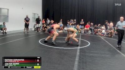 160 lbs Round 3 (8 Team) - Colton Quinn, Dirty Jersey vs Nathan Cervantes, Revolution Elite